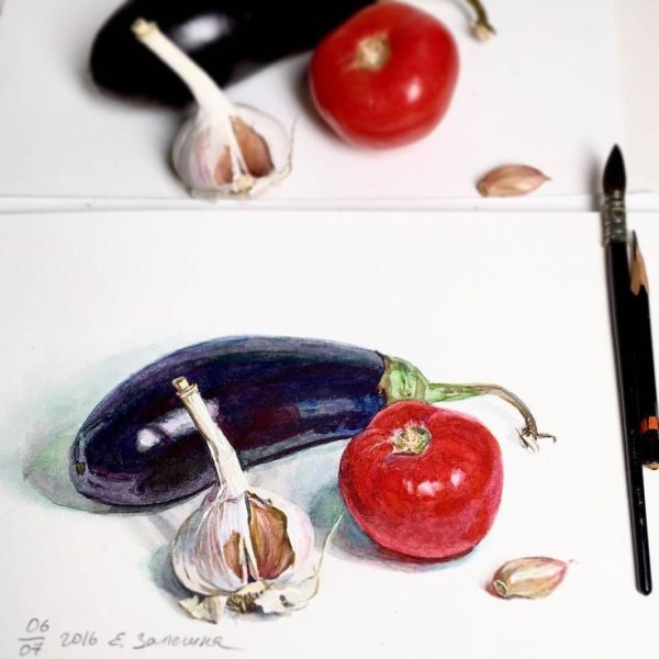 Елизавета Залегина овощи