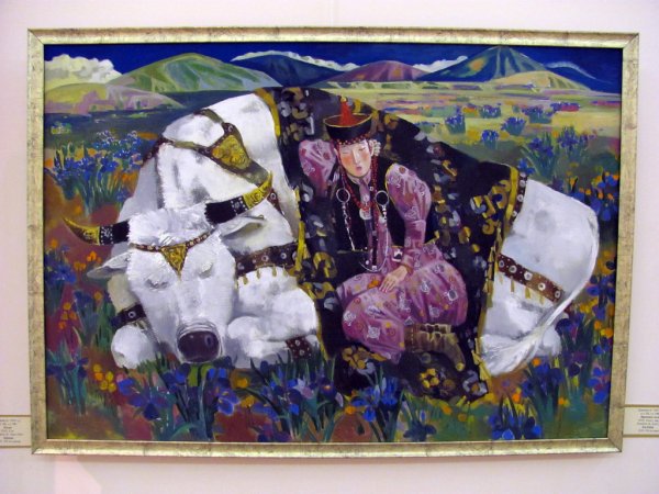 Художник Бурятии Бальжинима Доржиев