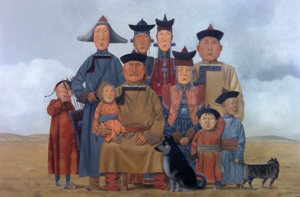 Художник Бурятии Бальжинима Доржиев