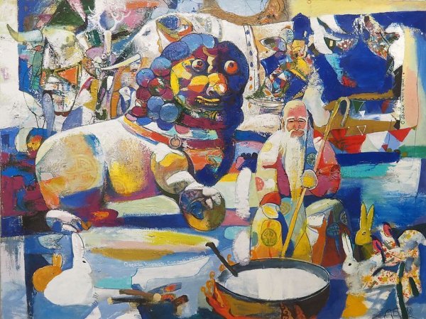 Бурятский художник Доржиев