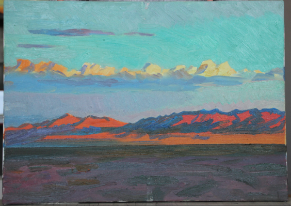 Бурятский художник Бальжинима