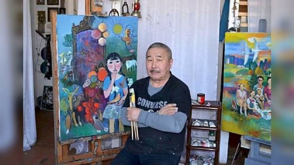 Художник Бурятии Бальжинима Доржиев