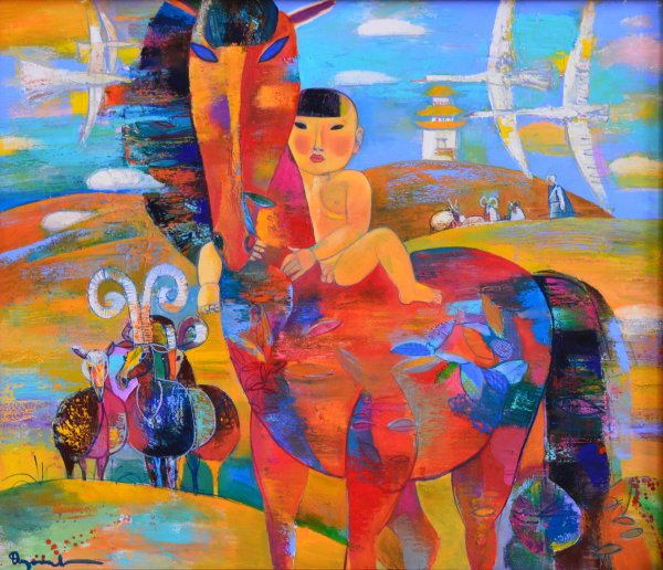 Художник Эрдынеева Намжилма картины