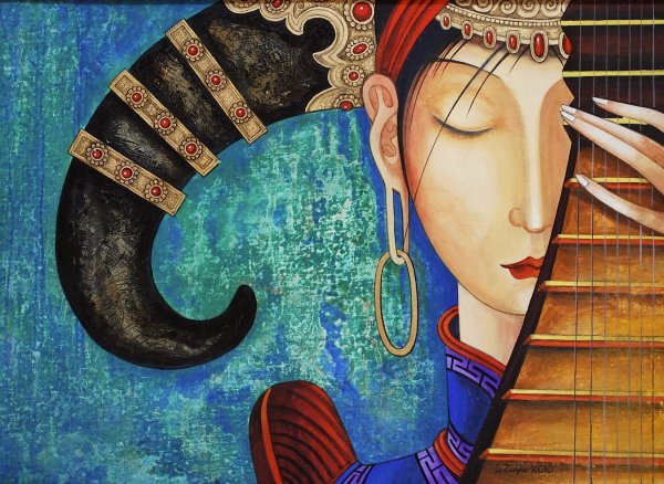 Бурятский художник Зорикто Доржиев