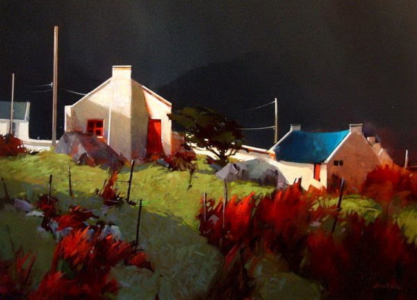 Канадский художник пейзажист Майк своб