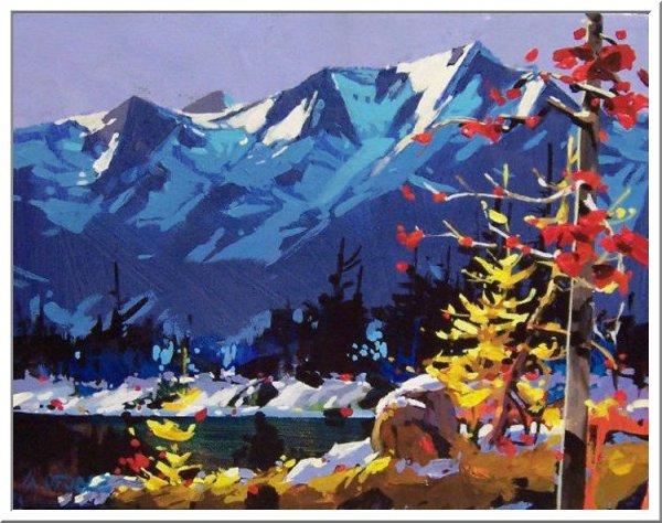 Michael o Toole акриловая живопись