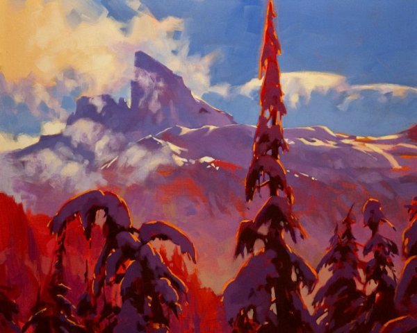 Канадский художник Майкл о Тул