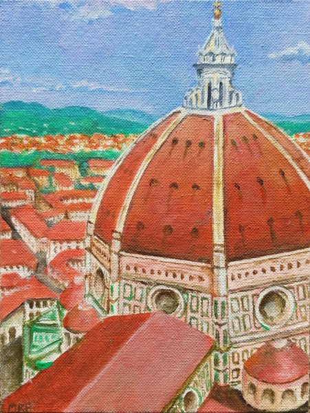 Купол Брунеллески во Флоренции роспись