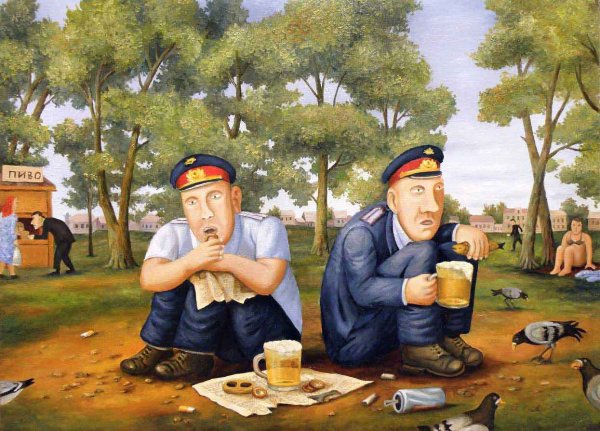 Владимир Любаров художник примитивист