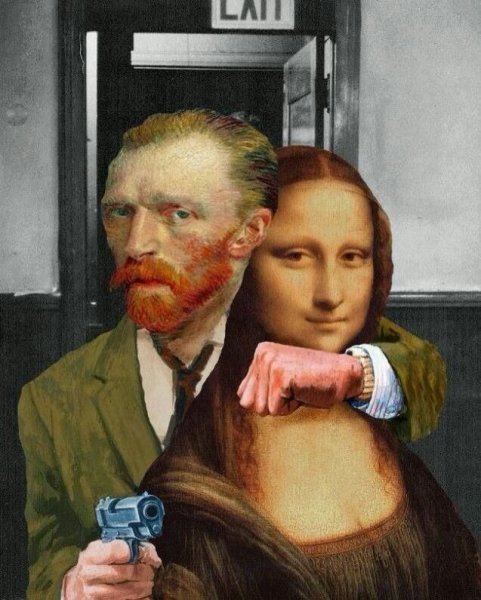 Ван Гог и Мона Лиза