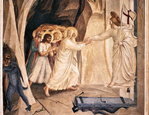 Фра Беато Анджелико Иисус в аду