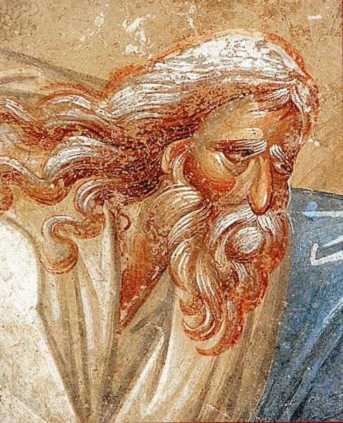 Праотец Авраам икона фреска