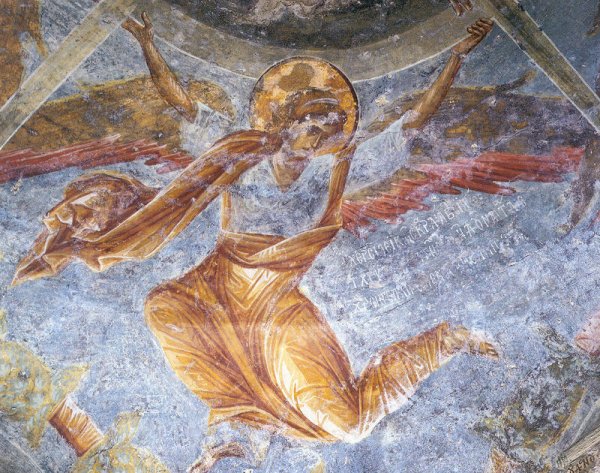 Церковь Перивлептос Мистра фрески