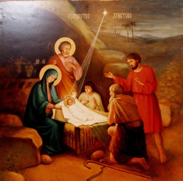 Небесная литургия. Икона. Михаил Дамаскин.