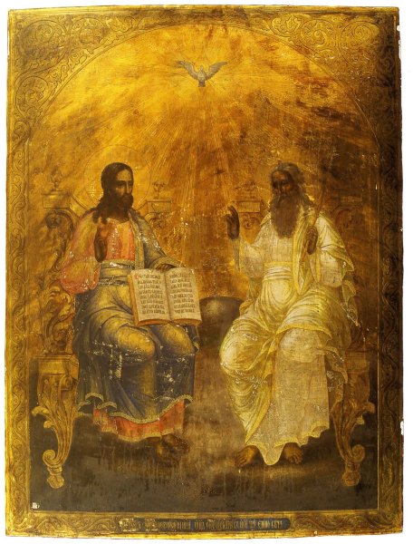 Карл Брюллов явление Аврааму трех ангелов у дуба Мамврийского