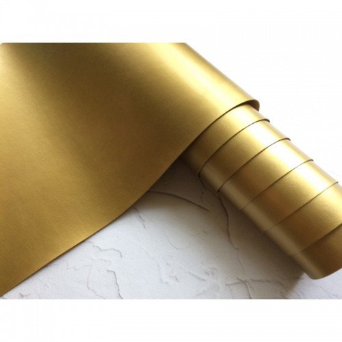 Искусственная кожа золото