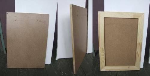 Планшет художественный деревянный а1