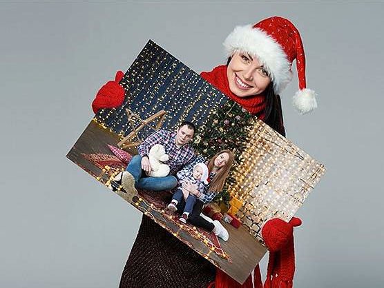 Фотохолст новый год