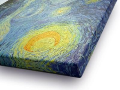 Галерейная натяжка холста