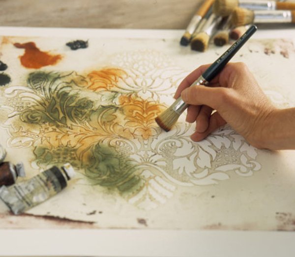 Роспись по трафарету