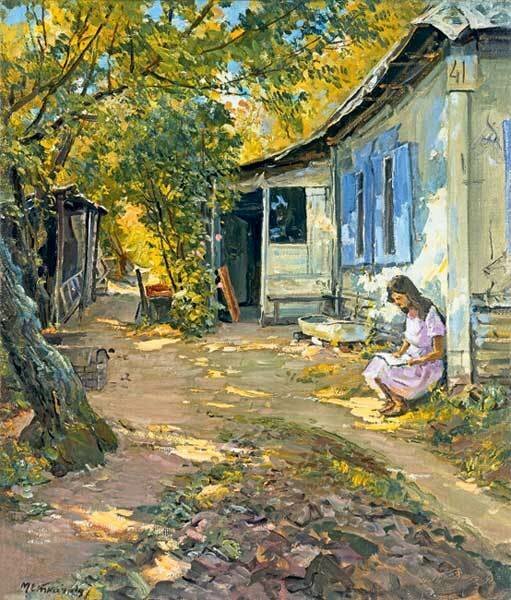 Картины импрессионистов аллея