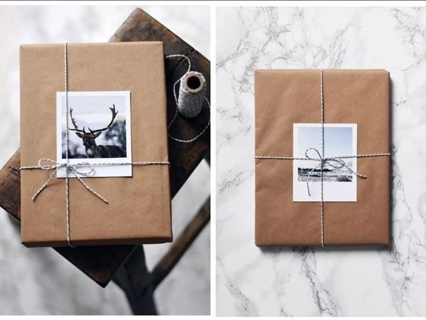 Упаковка картины в крафт бумагу