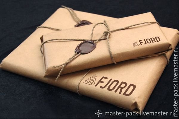 Красивая упаковка посылки