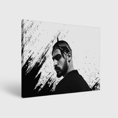 Мияги на холсте