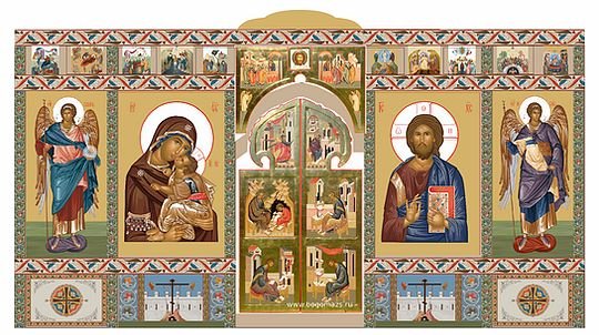 Печатные иконы на холсте (47 фото)