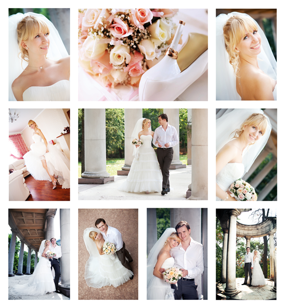 Свадебный коллаж