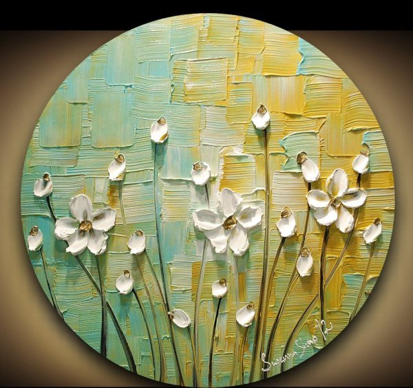 Объемная живопись на холсте