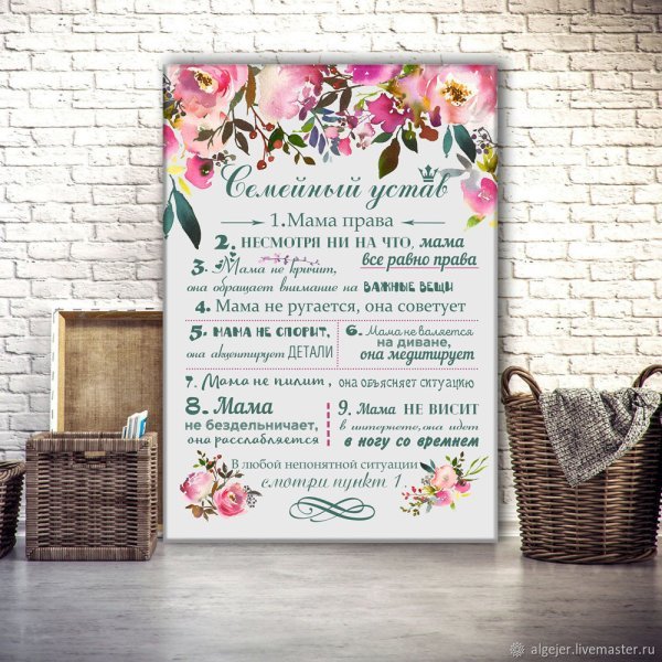 Постер с днем рождения