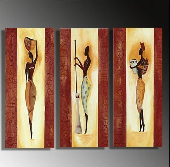 Панно в африканском стиле