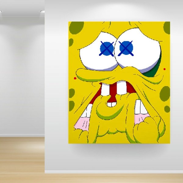 Классные несложные рисунки на холсте