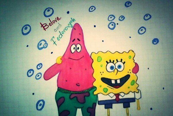 Патрик мультик Спанч