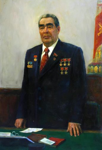 Портрет Брежнева Делиев