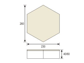 Шестиугольник холст (48 фото)