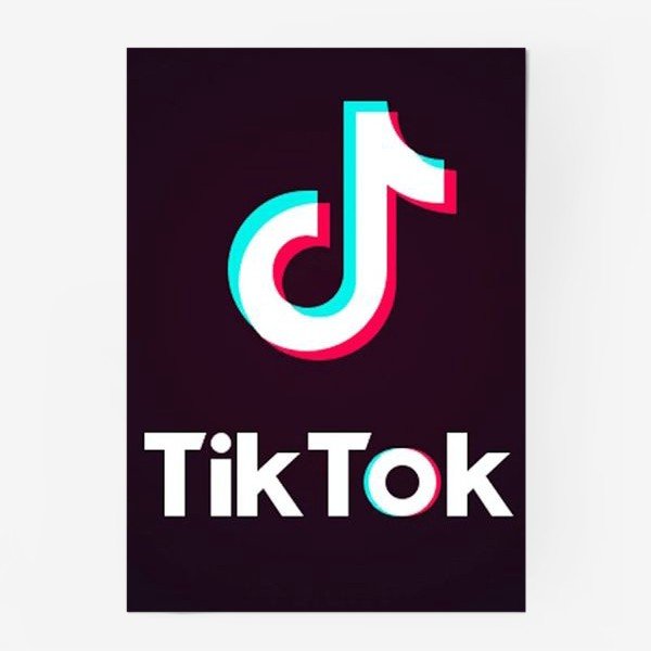 Тик ток надпись
