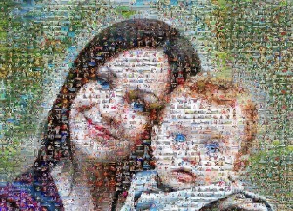 Фотография из мозаики