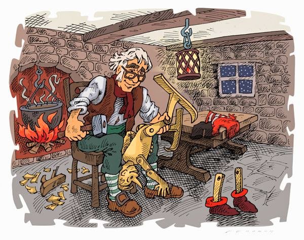 Очаг в каморке папы Карло