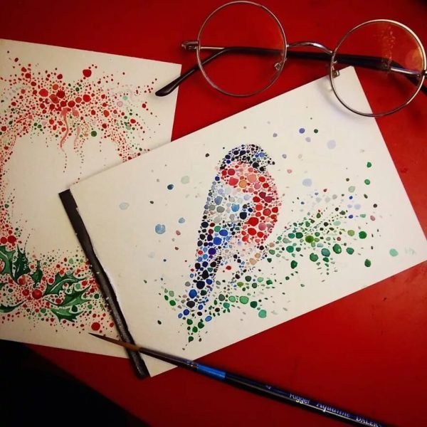 Точка на холсте (50 фото)