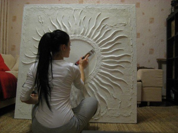 Рельефные панно из гипса