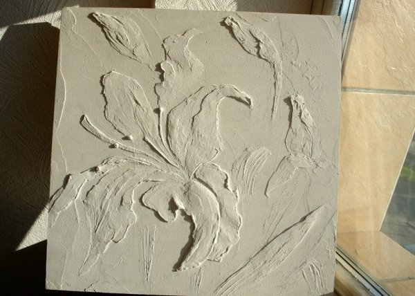Барельеф на бумаге