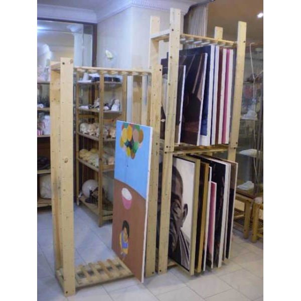 Стеллаж для хранения картин