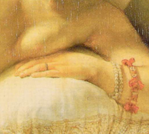 Картина Даная в Эрмитаже