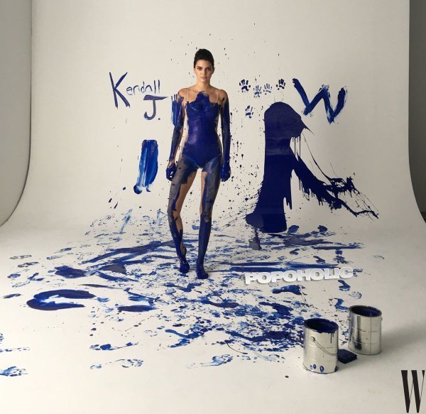 Картина отпечаток тела