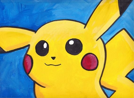 Картинки для срисовки на холсте мультяшки (49 фото)