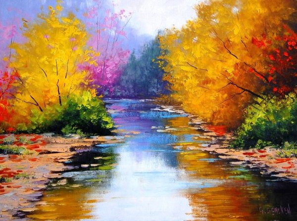 Грахам Геркен художник картины