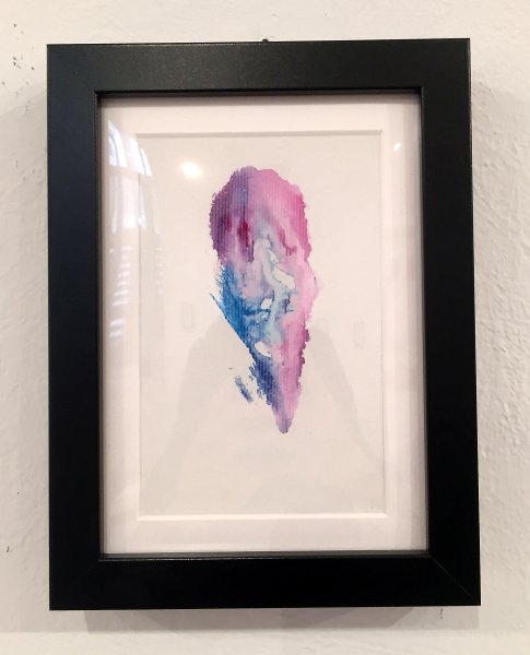 Картина отпечаток груди