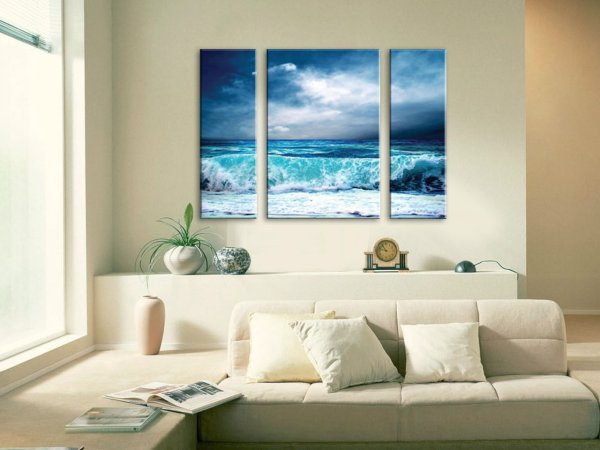 Модульная картина море